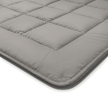 Zelesta Comfort Duo 4-Jahreszeiten Bettdecke - Grau & Sanftes Grau