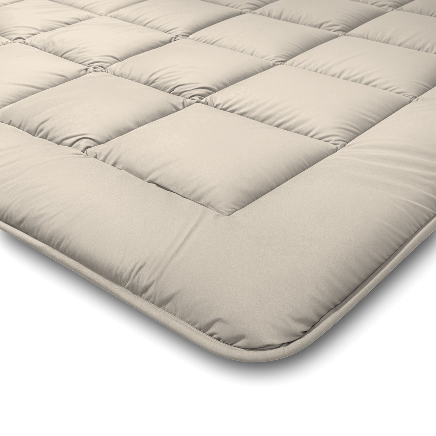 Zelesta Comfort Duo Bettdecke - Taupe & Champagner