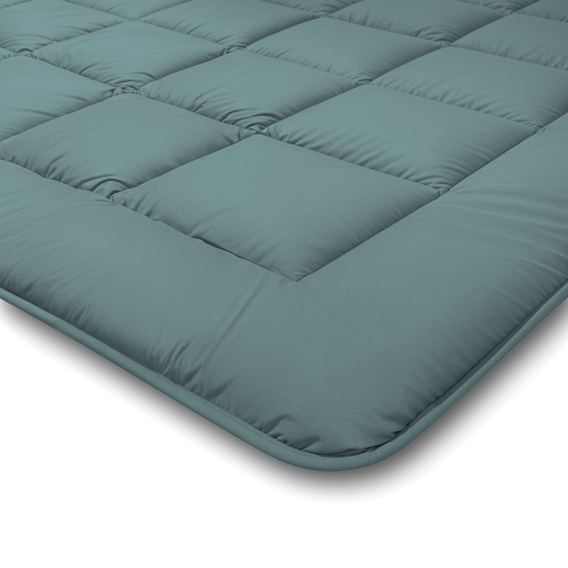 bettdecke camping Zelesta Comfort Duo Bettdecke - Mineral & Hellblau