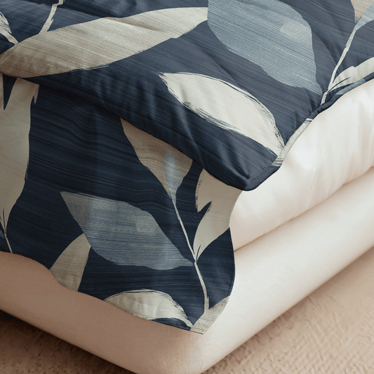 Royalbed Baumwolle - Dark Leaves