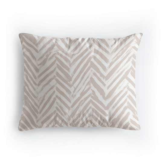 Royalbed baumwolle Kissenbezüge Set von 2 - Ethnic Cream