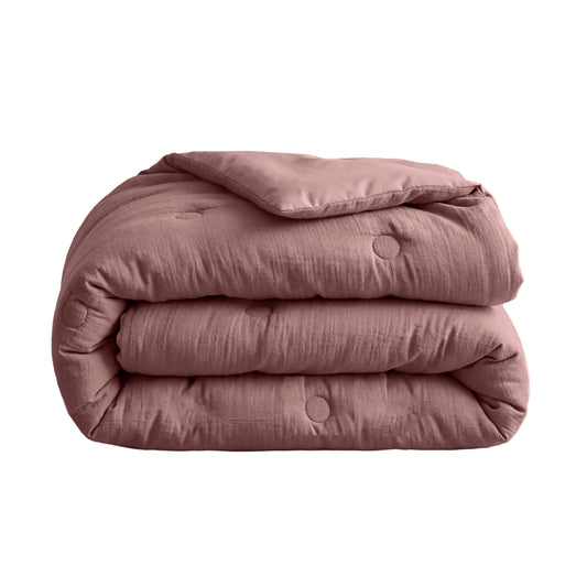 Zelesta Japandibed Baumwolle Musselin - Old Pink