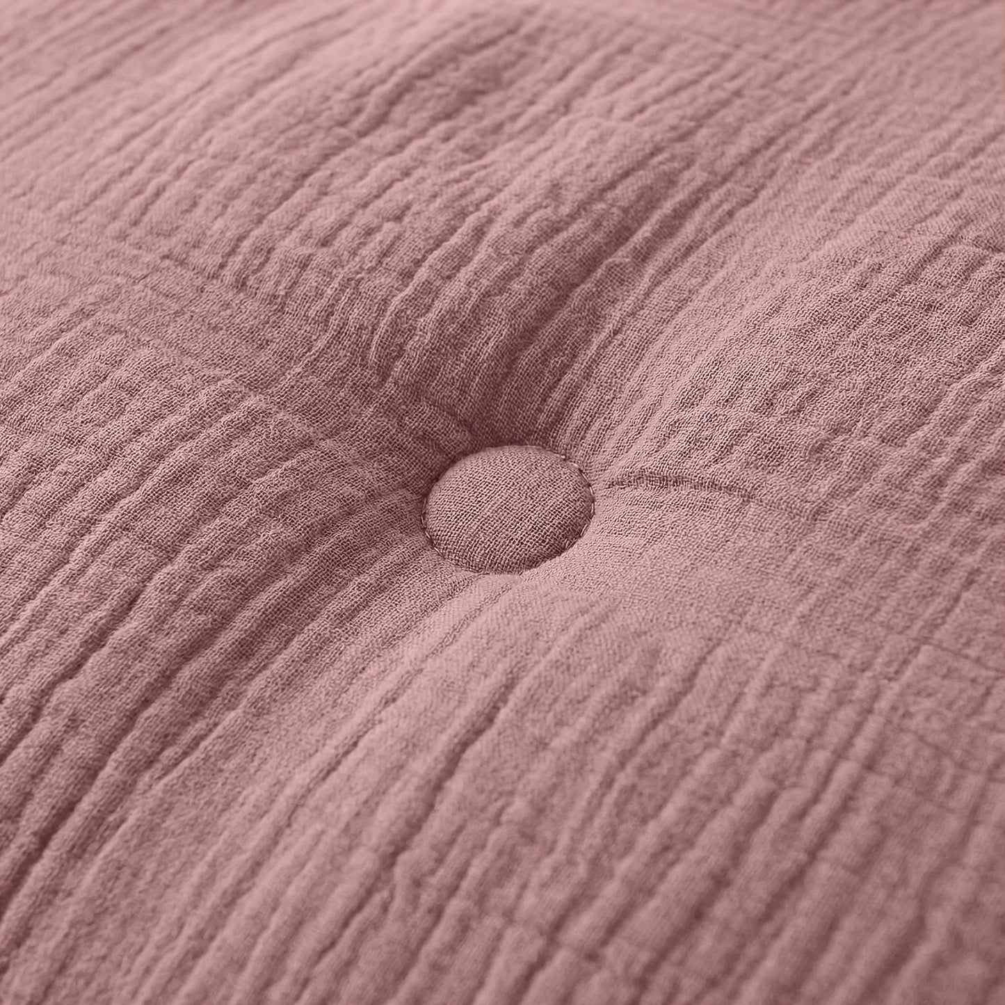 Zelesta Deluxe Baumwolle Musselin Bettdecke - Altrosa