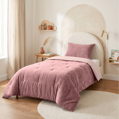Zelesta Special Kids Chenille Bettdecke - Zartes Rot
