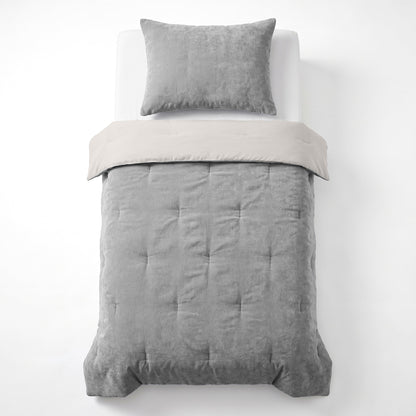 Zelesta Special Kids Chenille Bettdecke - Dunkelgrau