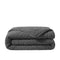 Zelesta Special Teddy Chenille Bettdecke - Anthrazit