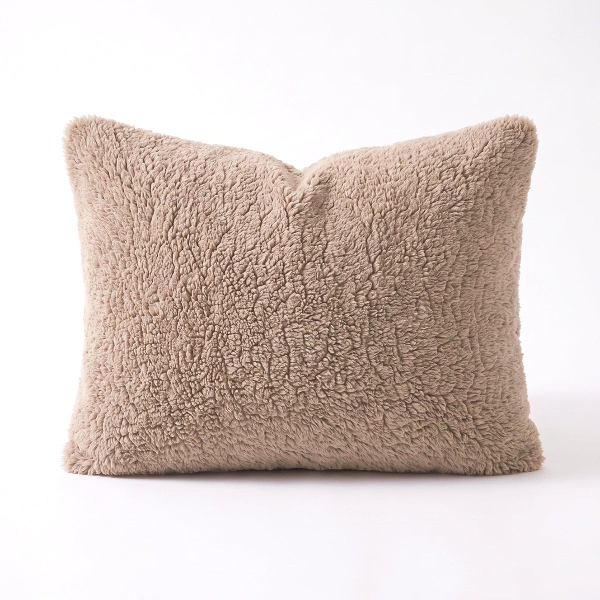Zelesta Special Teddy Chenille Kissenbezüge Set von 2 - Altrosa
