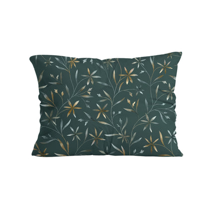 Zelesta Comfort Design Nahtlose Kissenbezüge Set von 2 - Delicate Floral Green