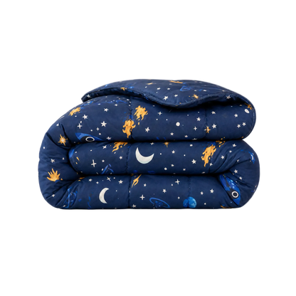 Zelesta Comfort Glow in the Dark Bettdecke - Space Journey
