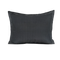 Zelesta Deluxe Hotel Stripe Baumwollsatin Kissenbezüge Set von 2 - Anthrazit
