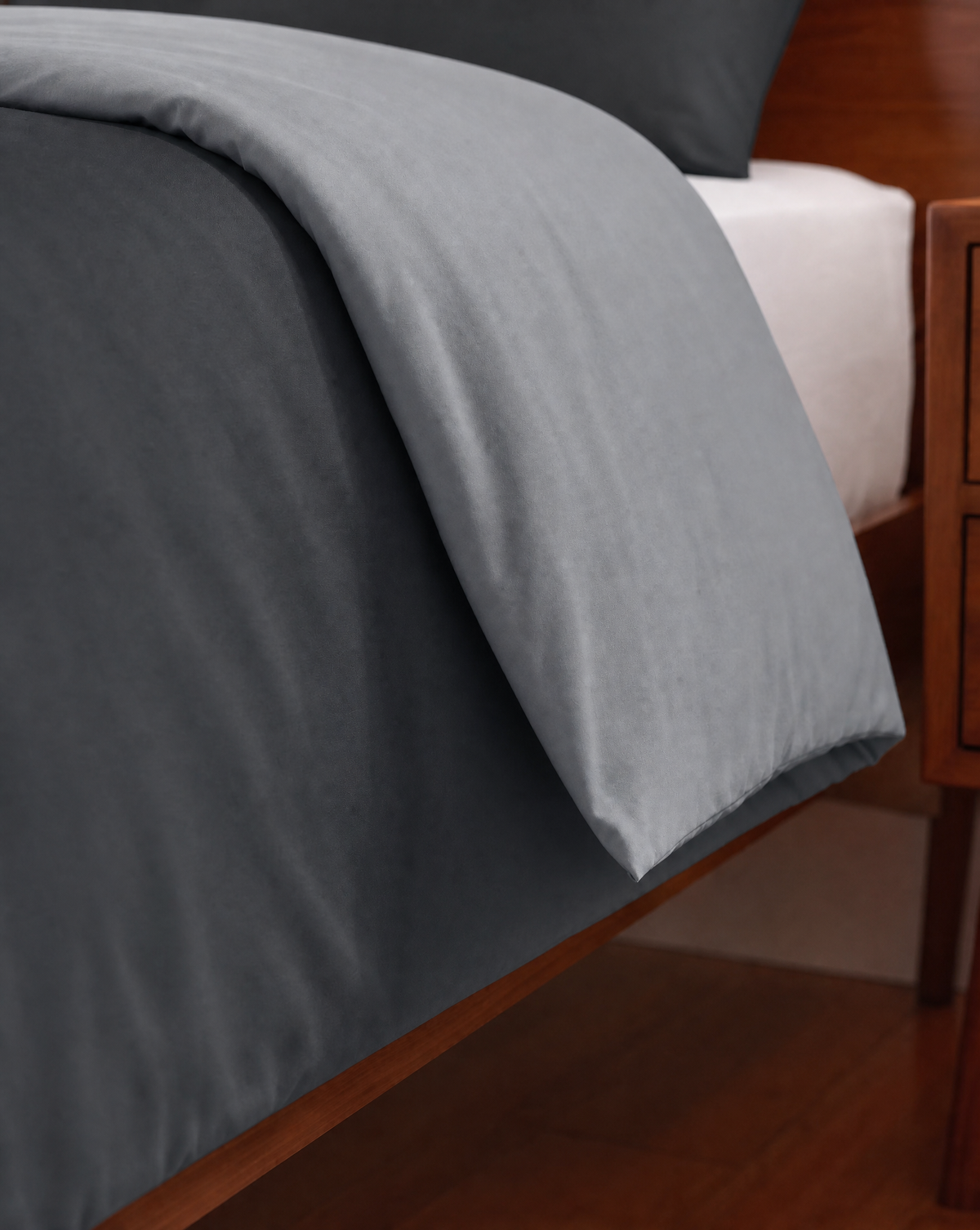 Zelesta Comfort Duo No Stitch Bettdecke - Grau & Anthrazit