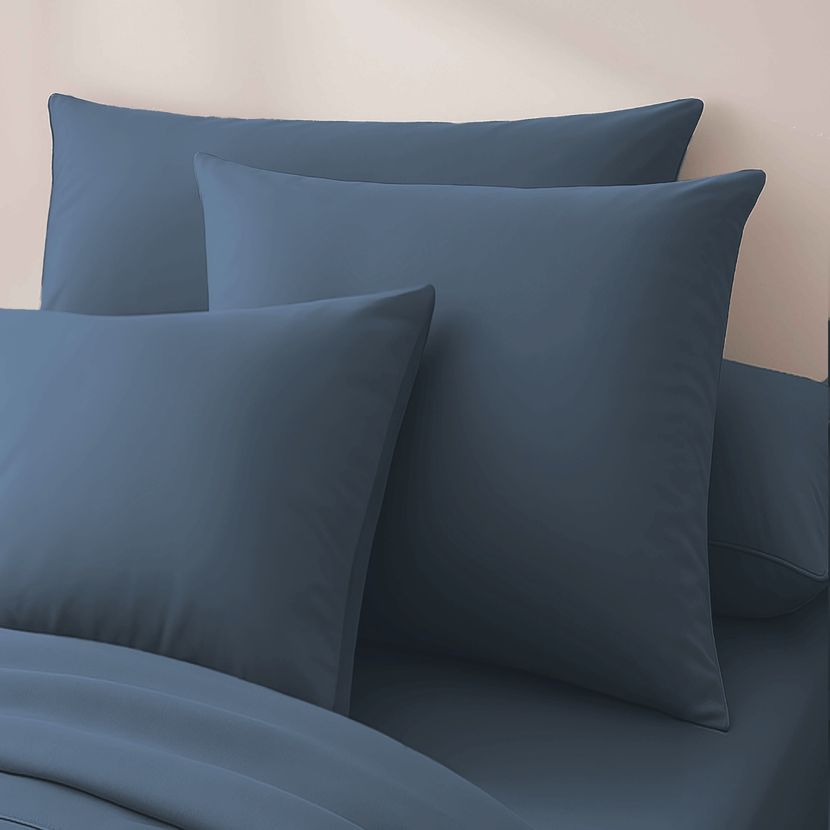 Zelesta Kissenbezüge Easybed Set von 2 - Blau