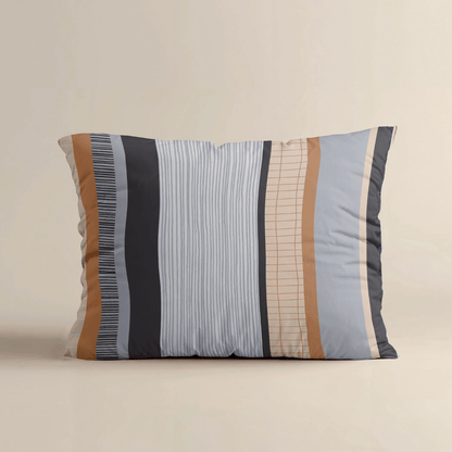 Zelesta Royalbed Kissenbezüge Set von 2 - Blue Stripes