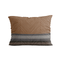 Zelesta Royalbed Kissenbezüge Set von 2 - Brown Stripes