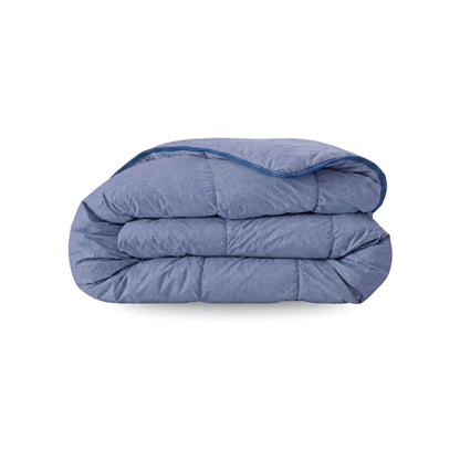 Zelesta Comfort Structur Sommerbettdecke - Denim