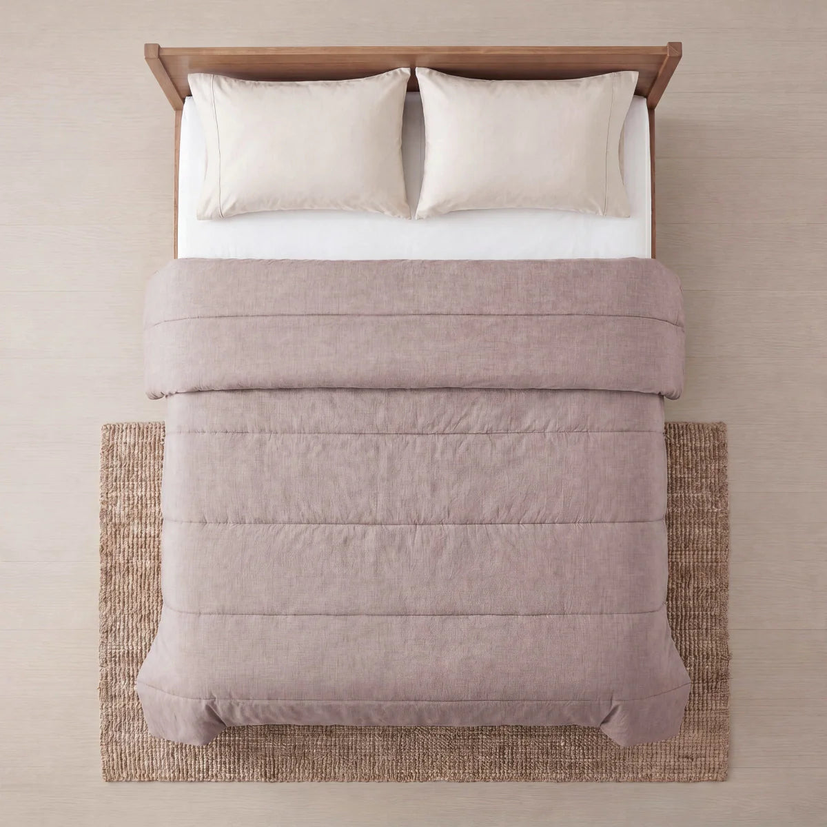 Zelesta Comfort Structure Sommerbettdecke - Taupe