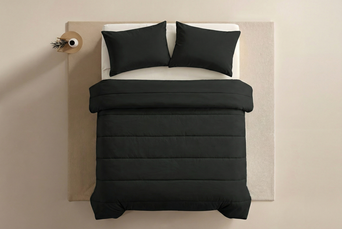 Zelesta Comfort Uni 4-Season Bettdecke - Schwarz
