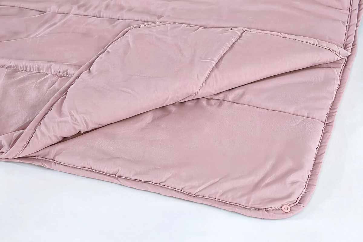 Zelesta Comfort Uni 4-Season Bettdecke - Altrosa