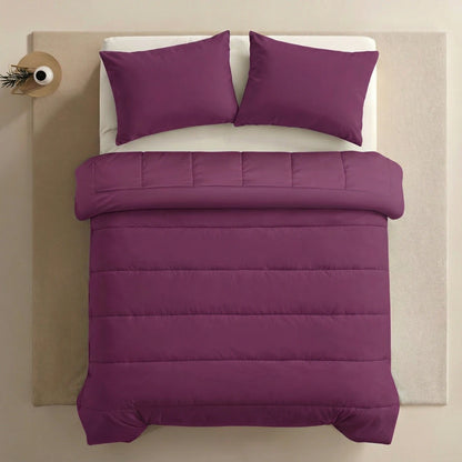 Zelesta Comfort Uni Sommerbettdecke - Bordeauxrot