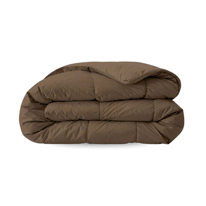 Zelesta Comfort Uni Sommerbettdecke - Mokka