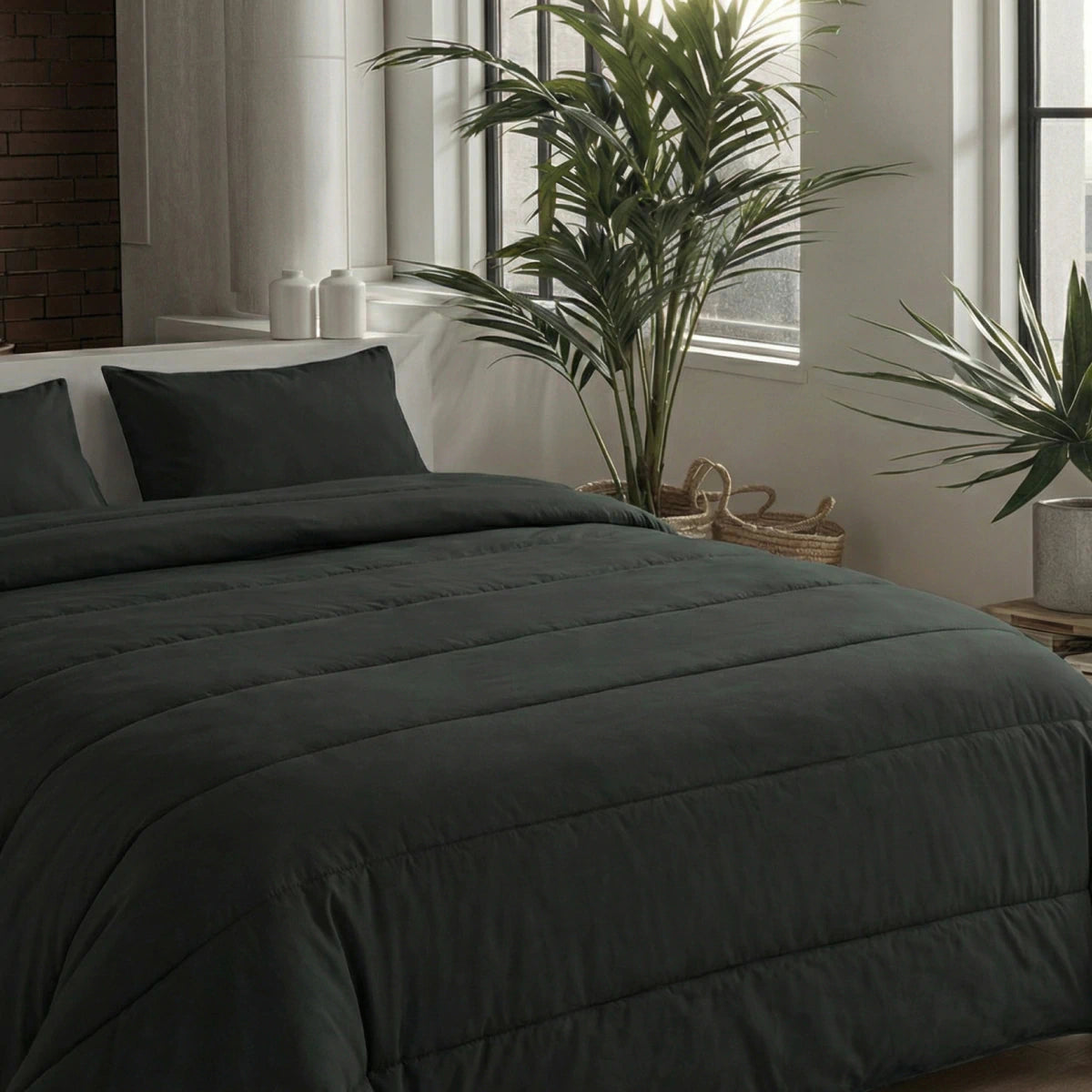 Zelesta Comfort Uni Sommerbettdecke - Schwarz