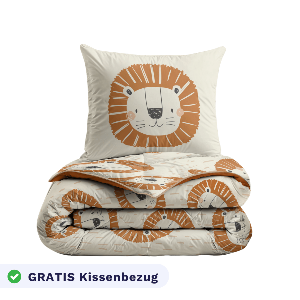Zelesta Comfort Kids Bettdecke - Lucky Lion - 120x150cm