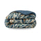 Zelesta Deluxe Design Baumwollsatin Bettdecke - Blue Multicolor Leaves