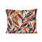 Zelesta Deluxe Design Baumwollsatin Kissenbezüge Set von 2 - Pink Multicolor Leaves