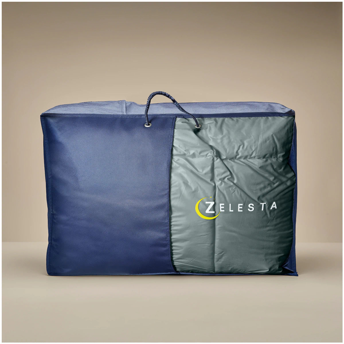 Zelesta Deluxe Uni Baumwollsatin Sommerbettdecke - Grün