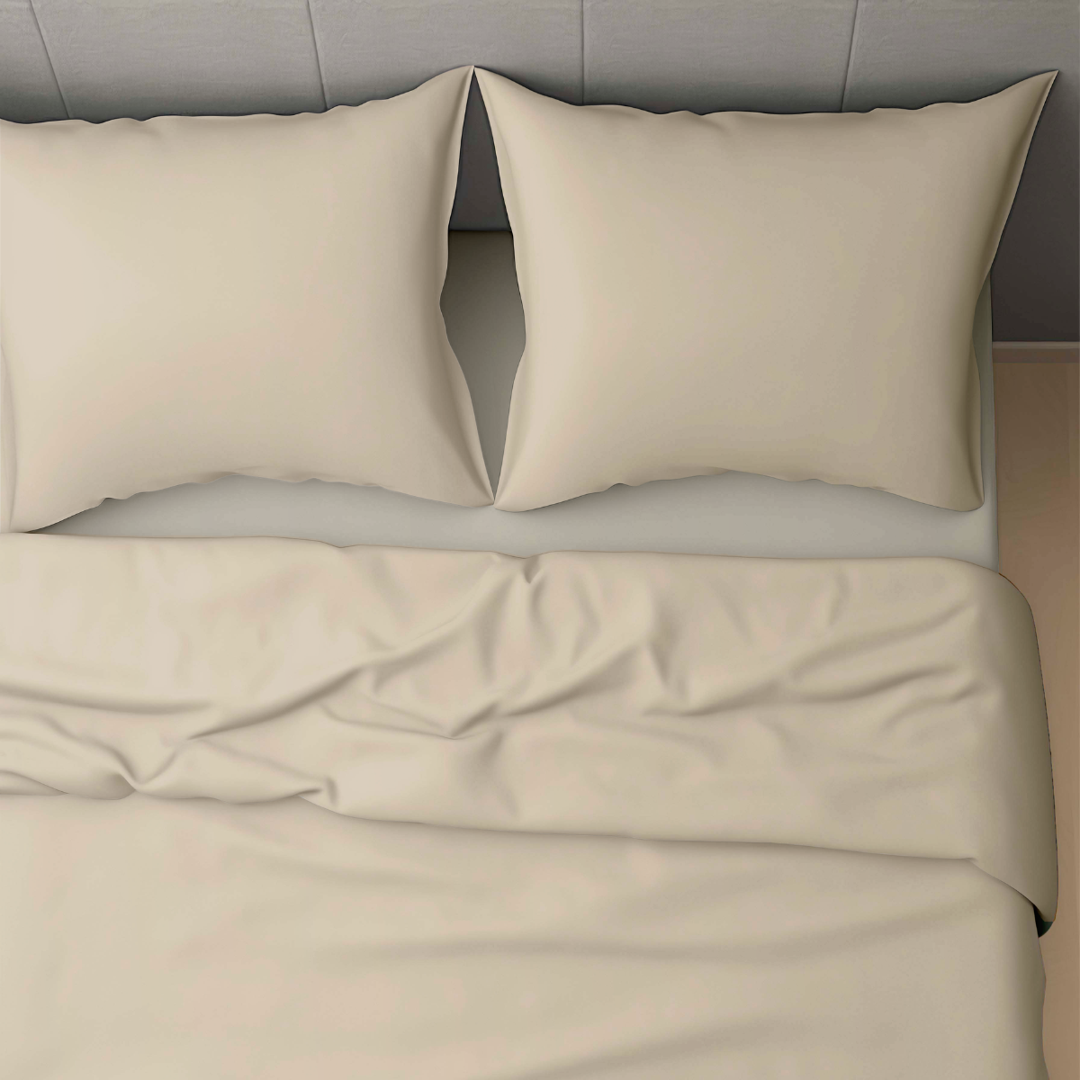 Zelesta Wonderbed 4 Seasons Double Baumwolle - Dessert Sand