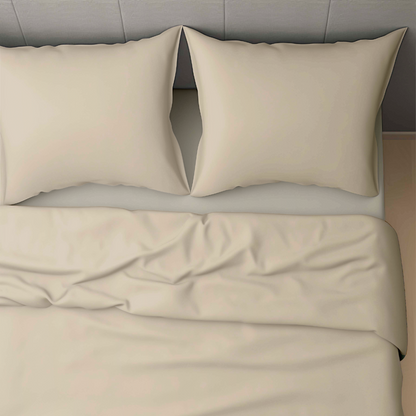 Zelesta Wonderbed 4 Seasons Double Baumwolle - Dessert Sand