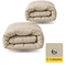 Zelesta Wonderbed 4 Seasons Double Baumwolle - Dessert Sand