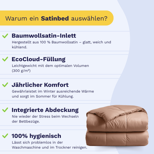 Zelesta Satinbed Baumwolle - Timeless Terra