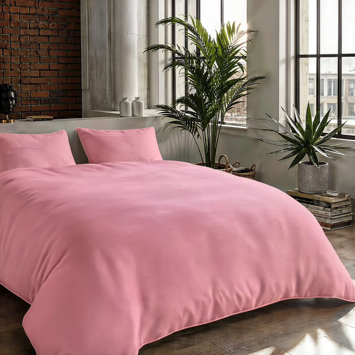 Zelesta Comfort Uni No Stitch Bettdecke - Altrosa