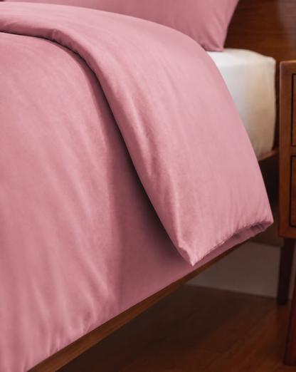 Zelesta Comfort Uni No Stitch Bettdecke - Altrosa