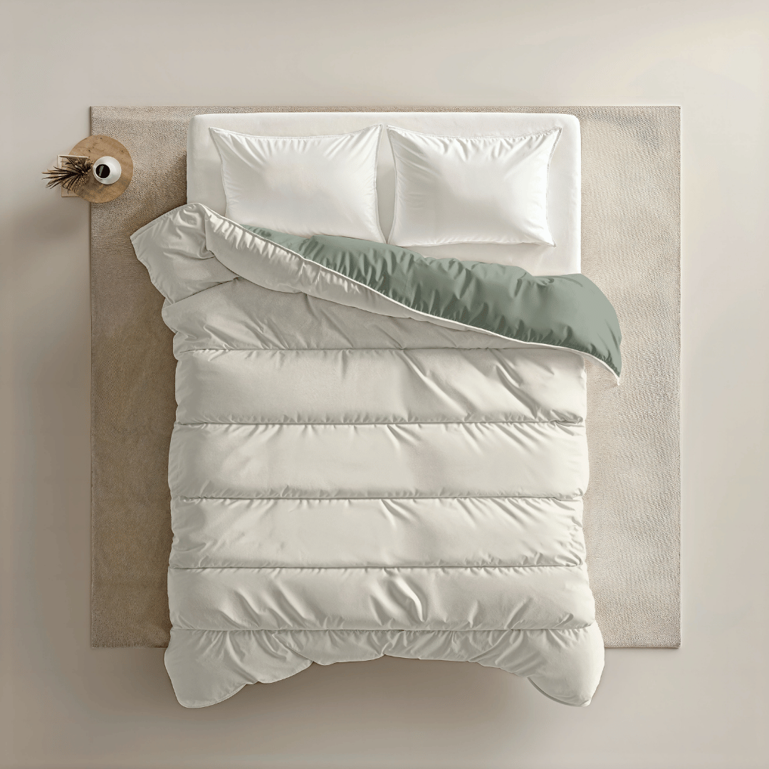 Zelesta Royalbed Light - Grün & Creme 240x200cm