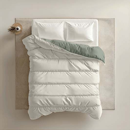 Zelesta Royalbed Light - Grün & Creme 240x200cm