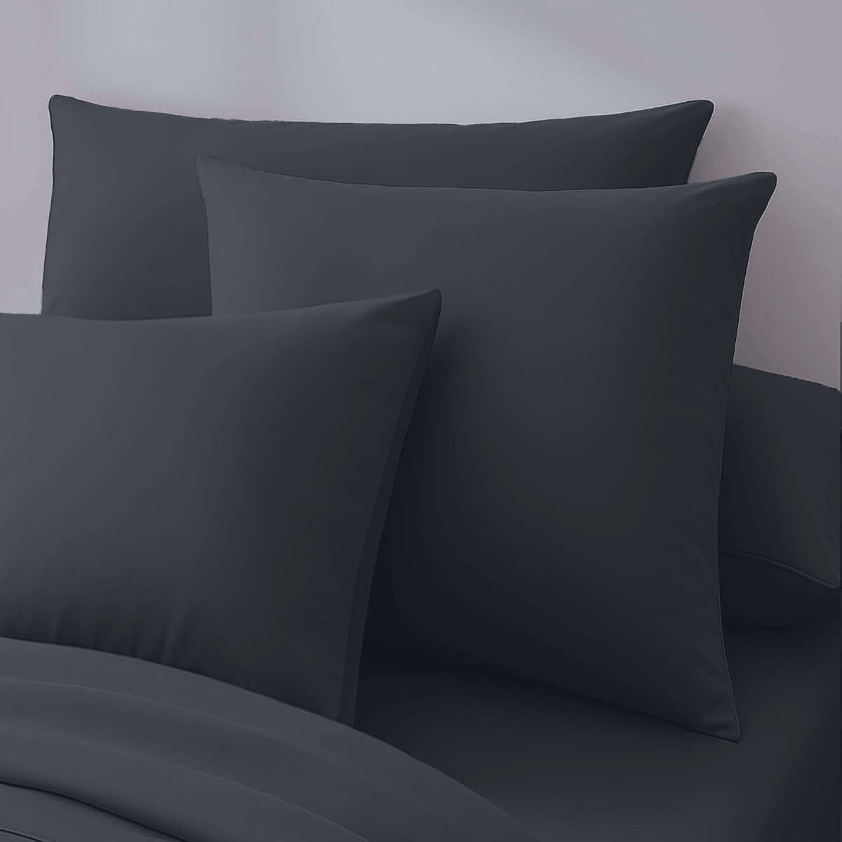 Zelesta Kissenbezüge Easybed Set von 2 - Grau