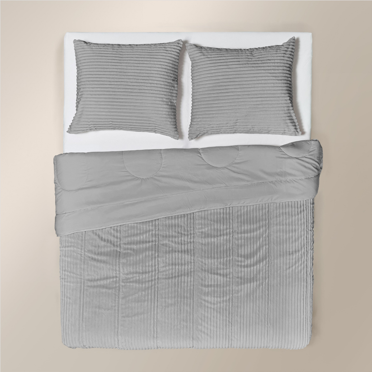 Zelesta Teddy Groovebed - Grey