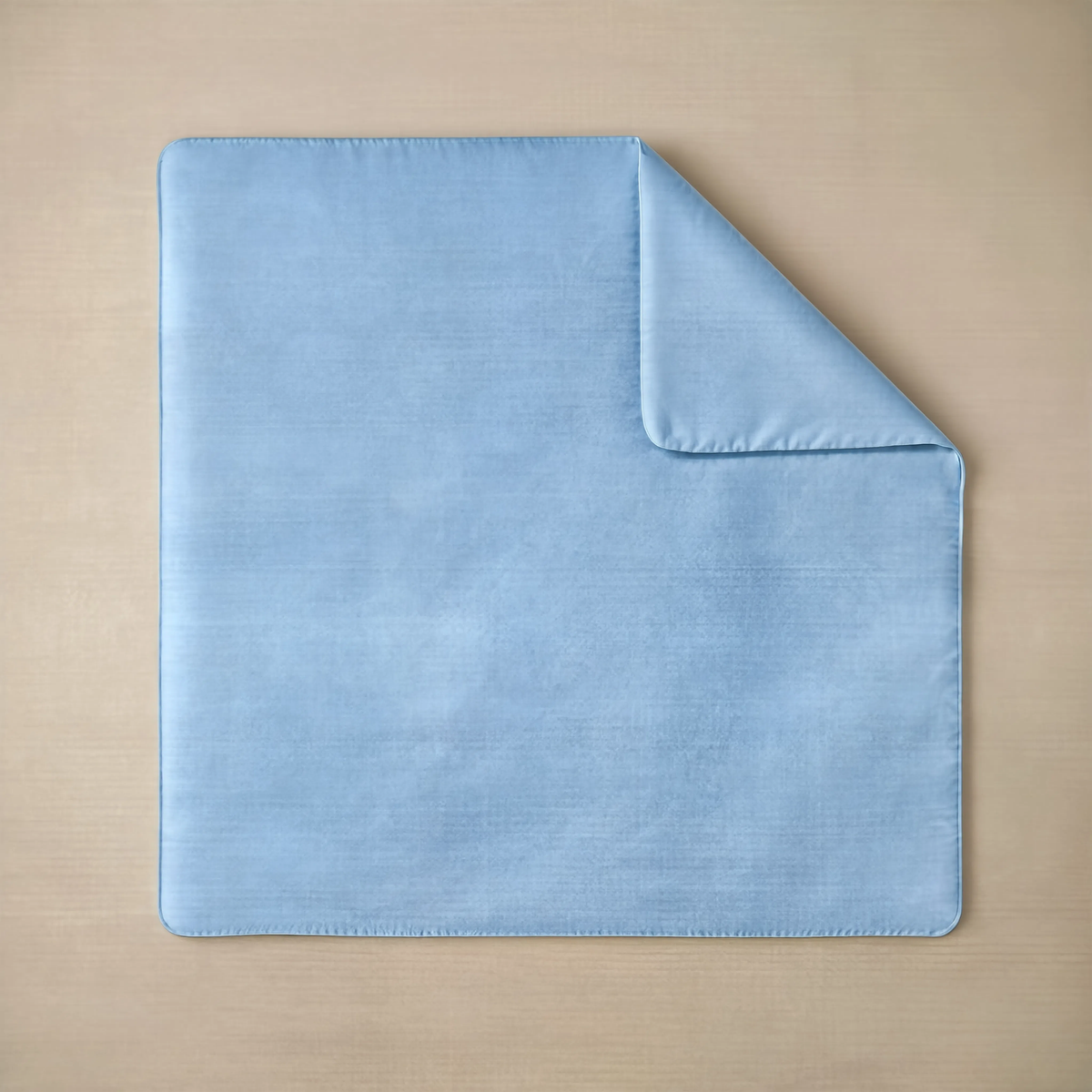 Zelesta Comfort Uni No Stitch Bettdecke - Eisblau