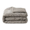 Zelesta Special Jersey Chenille Bettdecke - Metallgrau