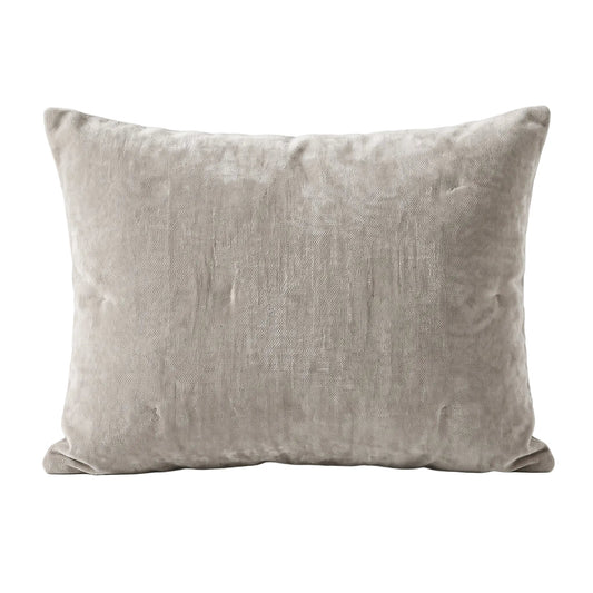 Zelesta Special Jersey Chenille Kissenbezug-Set, 2 Stück - Metallgrau