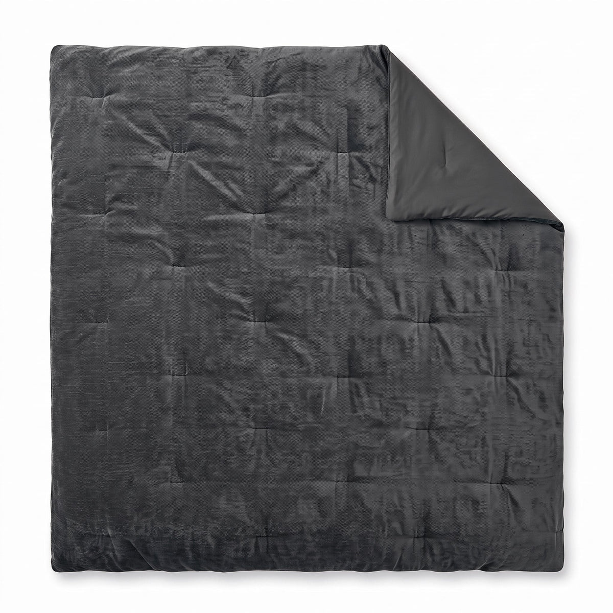 Zelesta Special Jersey Chenille Bettdecke - Warmes Grau