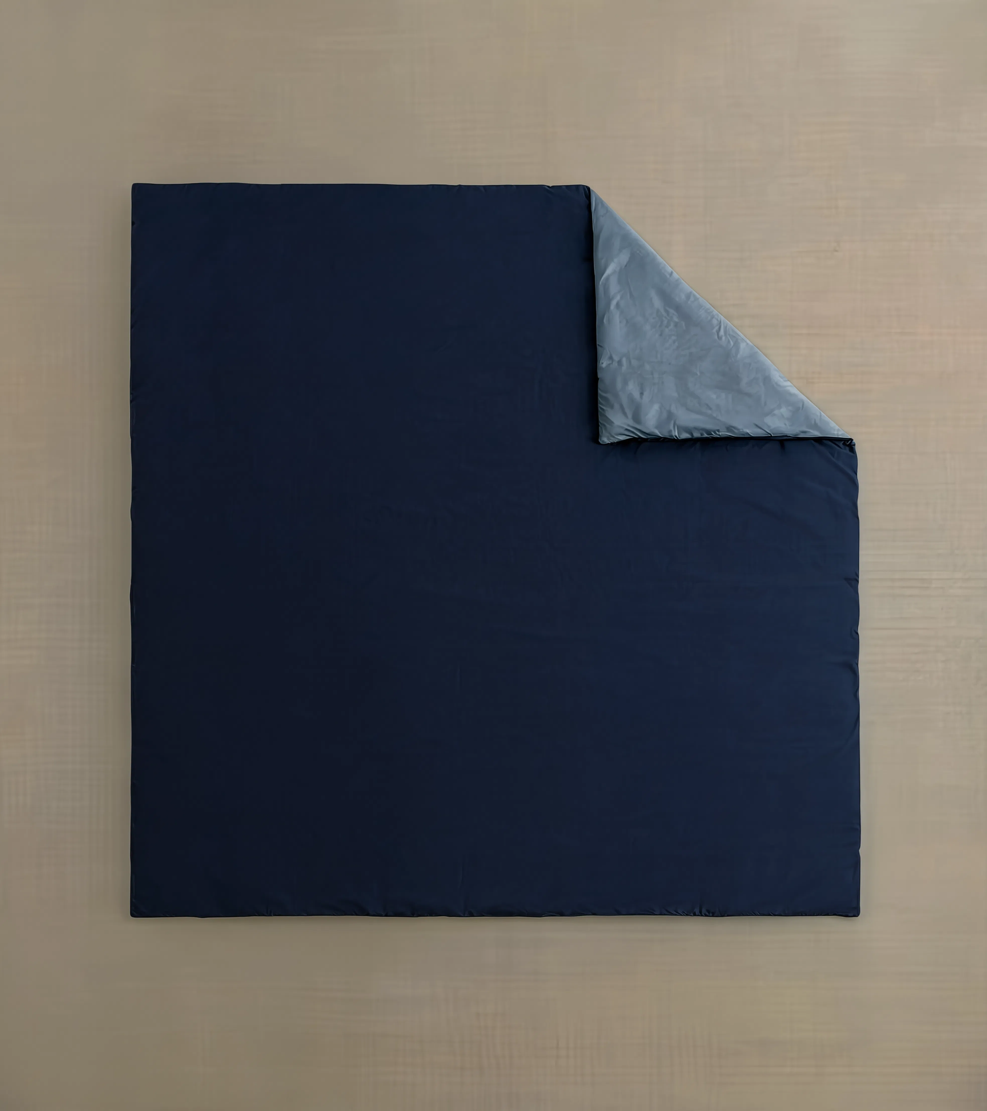Zelesta Comfort Duo No Stitch Bettdecke - Blau & Marineblau