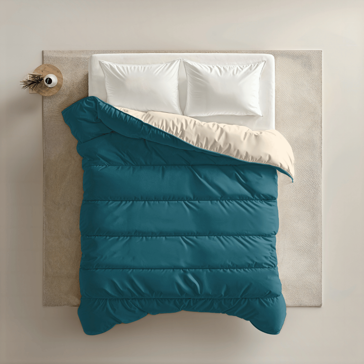 Zelesta Royalbed Light - Petrol & Sand Beach 200/240x200cm