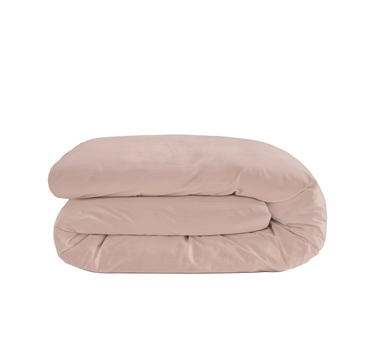 Zelesta Pure Uni No Stitch Baumwolle Bettdecke - Nebelrosa
