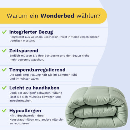 Zelesta Wonderbed Baumwolle - Natural Green