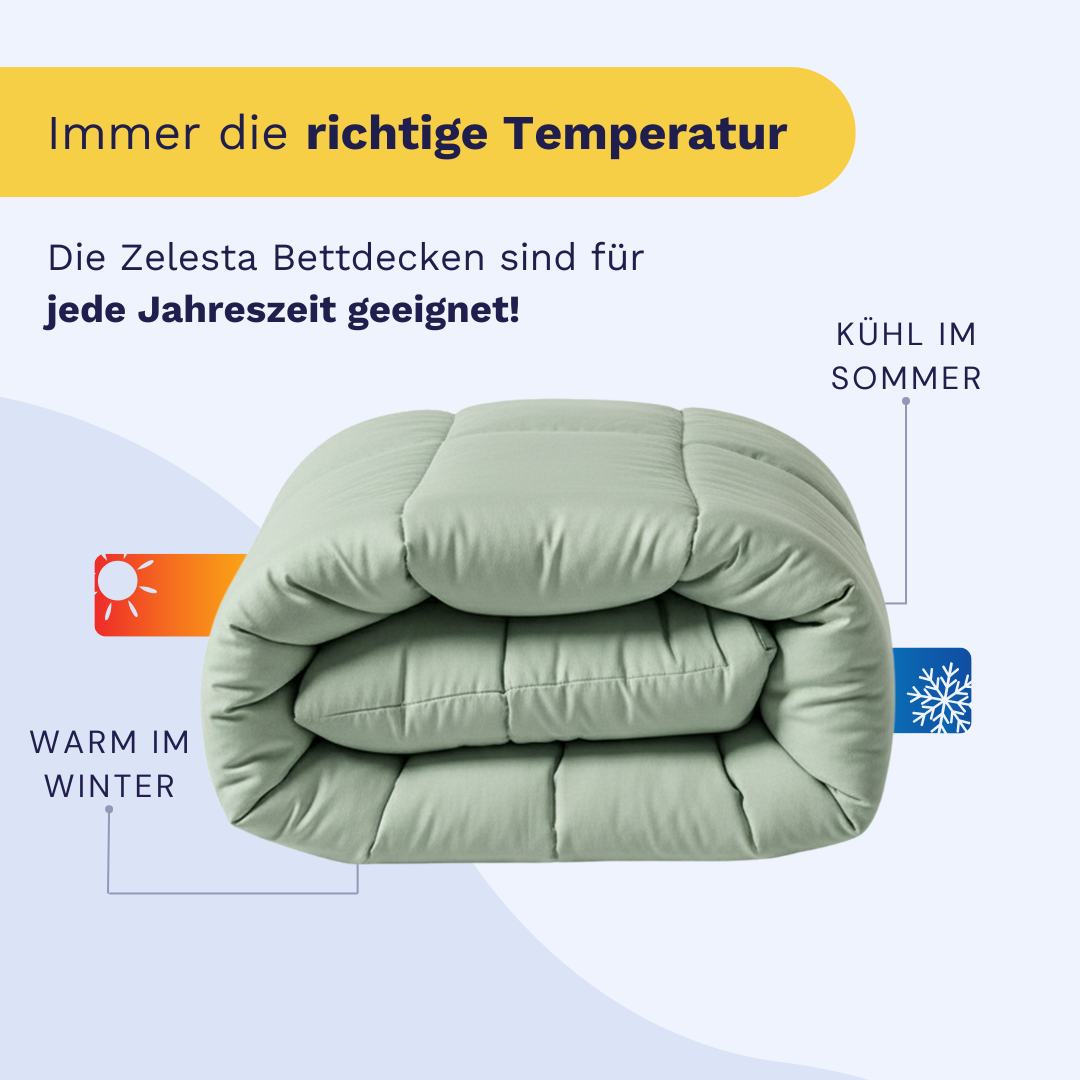 Zelesta Wonderbed Baumwolle - Natural Green