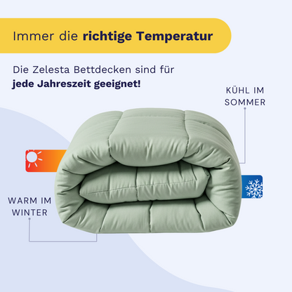 Zelesta Wonderbed Baumwolle - Natural Green