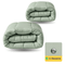 Zelesta Wonderbed 4 Seasons Double Baumwolle - Natural Green